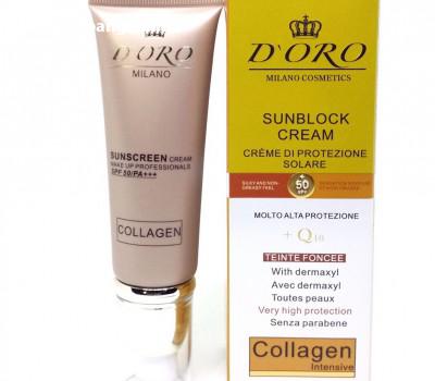 Kem chống nắng cao cấp Italia D'oro Collagen SPF 50/PA+++