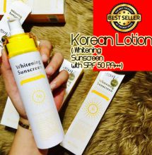 AUTHENTIC Korean Lotion ( Whitening Sunscreen with SPF 50 PA+++) 150ML